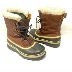 Sorel Caribou Waterproof Snow Boots Mens Size 7